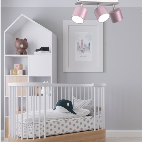 Lampa sufitowa DIXIE PINK 3xGX53