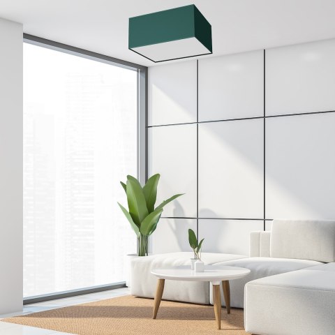 Lampa sufitowa VERDE GREEN kwadrat 2xE27