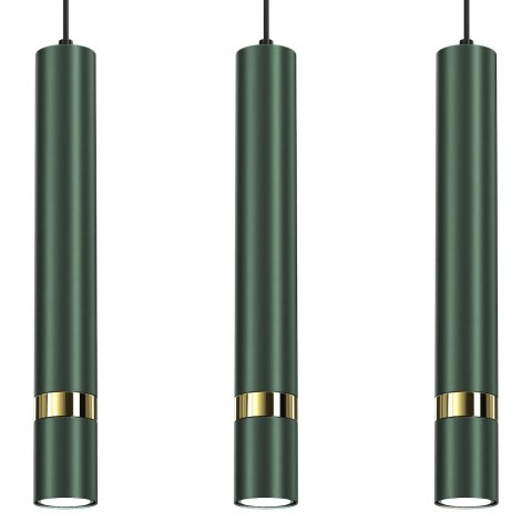Lampa wisząca JOKER GREEN/GOLD 3xGU10