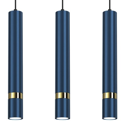 Lampa wisząca JOKER NAVY BLUE/GOLD 3xGU10