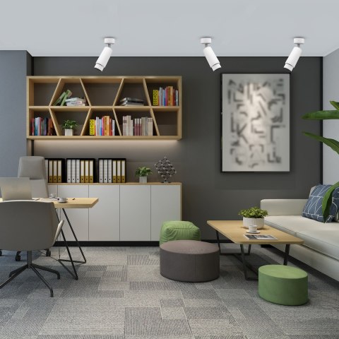Oprawa Mica Spot Zoom Biały 1xGU10 Oprawa Mica Spot Zoom Biały 1xGU10