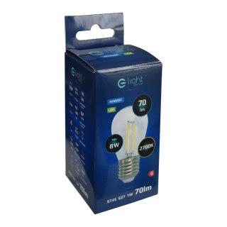Żarówka Filamentowa LED 1W ST45 E27 2700K