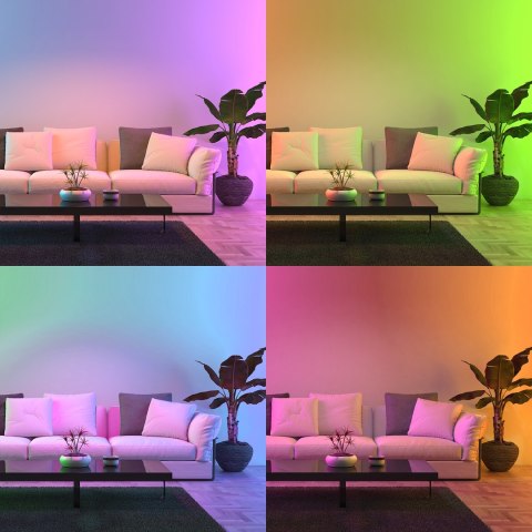 Żarówka LED Wi-FI A60 8W E27 Smart Tuya RGB+CCT+DIM