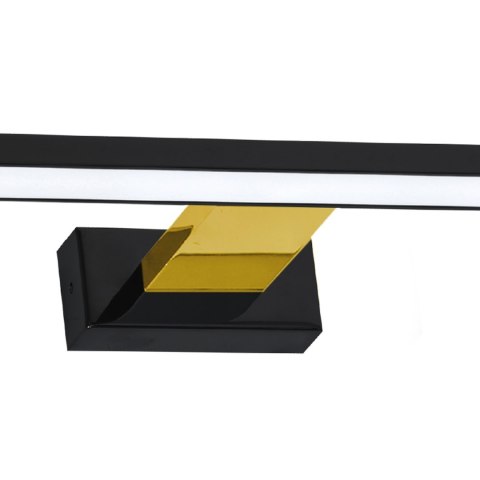 Kinkiet SHINE BLACK/GOLD 60cm 13,8W LED Kinkiet SHINE BLACK/GOLD 60cm 13,8W LED