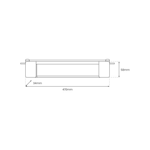 Oprawa track light OTIS WHITE 21W LED Oprawa track light OTIS WHITE 21W LED