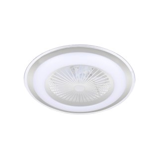 Plafoniera LED ZONDA SILVER 48W z wentylatorem