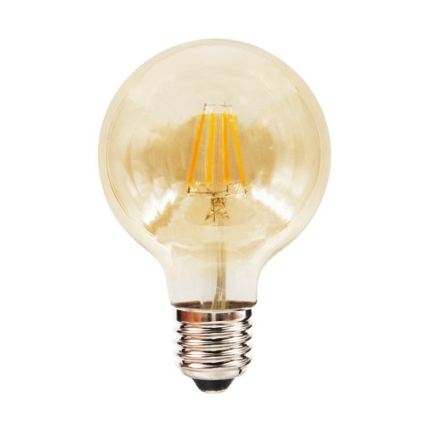 Żarówka Dekoracyjna 4W G80 E27 Amber Barwa: Ciepła Żarówka Dekoracyjna 4W G80 E27 Amber Barwa: Ciepła