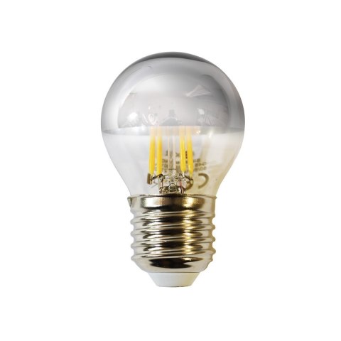 Żarówka Filamentowa LED 4W G45 E27 SILVER Żarówka Filamentowa LED 4W G45 E27 SILVER