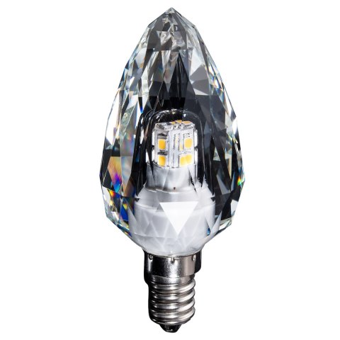 Żarówka LED 4W E14 C37 4000K Kryształ Żarówka LED 4W E14 C37 4000K Kryształ