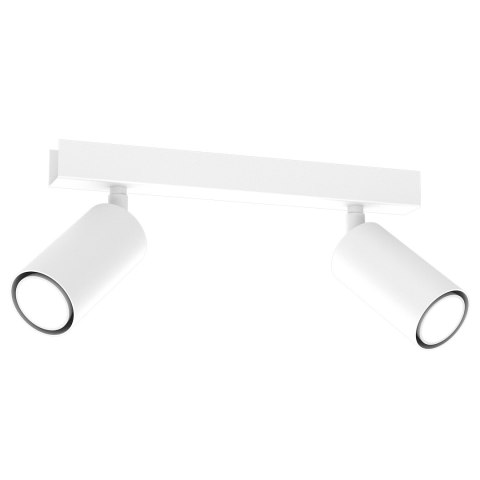 Lampa sufitowa Hudson 2xGU10 Biały Lampa sufitowa Hudson 2xGU10 Biały