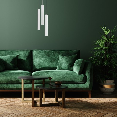 Lampa wisząca HUDSON WHITE 3xGU10 Lampa wisząca HUDSON WHITE 3xGU10
