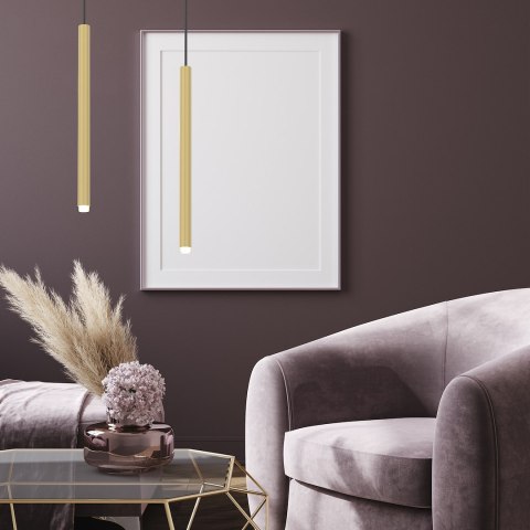 Lampa wisząca MONZA BRASS 1xG9 max 8W LED Lampa wisząca MONZA BRASS 1xG9 max 8W LED
