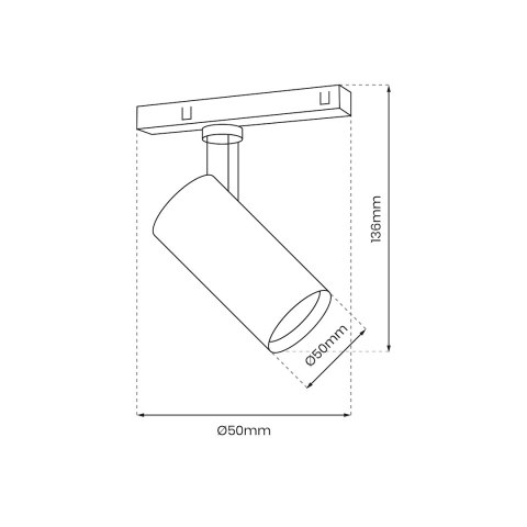 MAGNETIC TRACK 10W 4000K
