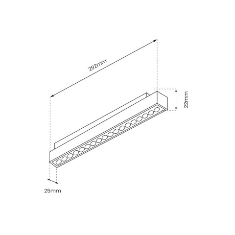 MAGNETIC TRACK 18W 4000K MAGNETIC TRACK 18W 4000K