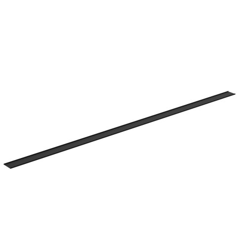 Przesłona Prosta Magnetic Track 150cm Czarny Przesłona Prosta Magnetic Track 150cm Czarny