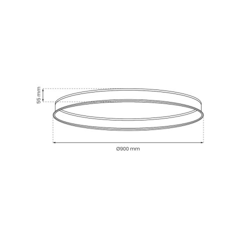 SZYNA PODTYNK MAGNETIC OKRĄG śr. 900mm SZYNA PODTYNK MAGNETIC OKRĄG śr. 900mm