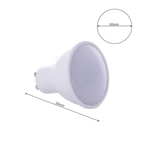 Żarówka LED 6,5W GU10 Ciepła Żarówka LED 6,5W GU10 Ciepła