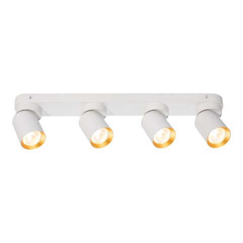 Lampa Sufitowa Andy 4xGU10 Biały + Złoty Lampa Sufitowa Andy 4xGU10 Biały + Złoty
