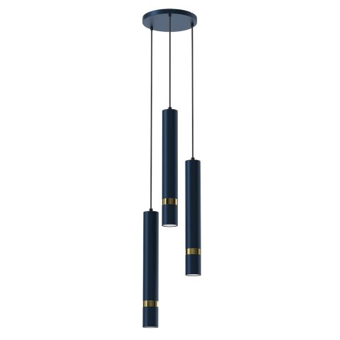 Lampa wisząca JOKER NAVY BLUE/GOLD 3xGU10 Lampa wisząca JOKER NAVY BLUE/GOLD 3xGU10