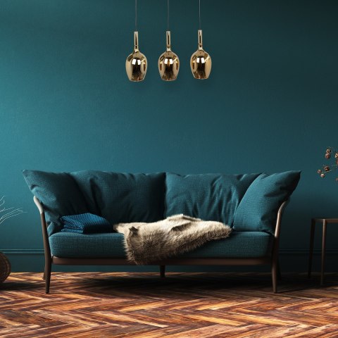 Lampa wisząca LUGANO GOLD 3xE14