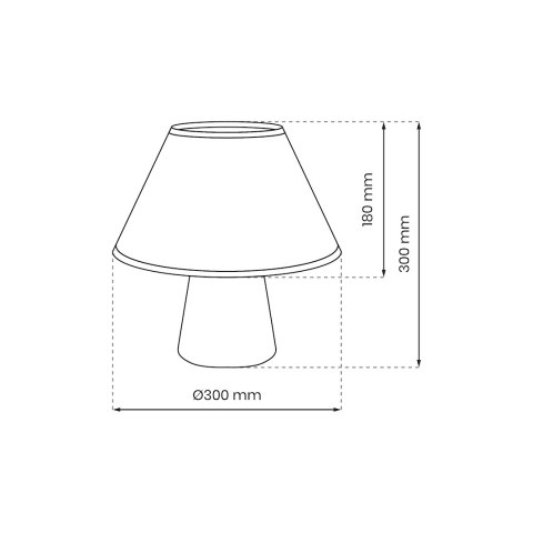 Lampka nocna FIFI NAVY BLUE 1xE27 Lampka nocna FIFI NAVY BLUE 1xE27