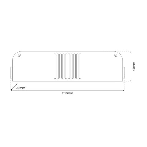 ZASILACZ LED 150W IP20 24V ZASILACZ LED 150W IP20 24V