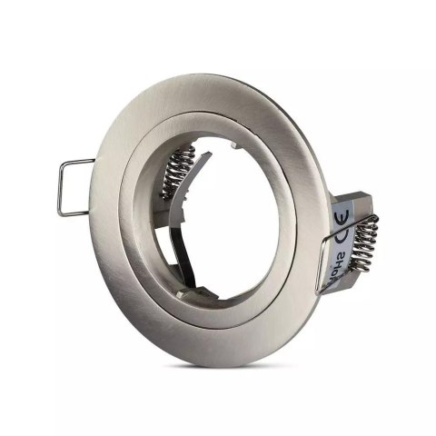 Oczko V-TAC Aluminiowe Odlew GU10 Okrągłe Satyna VT-774-SN Oczko V-TAC Aluminiowe Odlew GU10 Okrągłe Satyna VT-774-SN