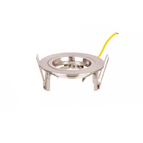 Oczko V-TAC Aluminiowe Odlew GU10 Okrągłe Satyna VT-774-SN Oczko V-TAC Aluminiowe Odlew GU10 Okrągłe Satyna VT-774-SN