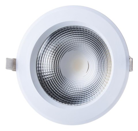Oprawa LED V-TAC 30W COB Downlight 120Lm/W VT-26301 4000K 3100lm