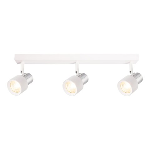 Lampa Sufitowa Cino 3xGU10 Biały + Chrom Lampa Sufitowa Cino 3xGU10 Biały + Chrom