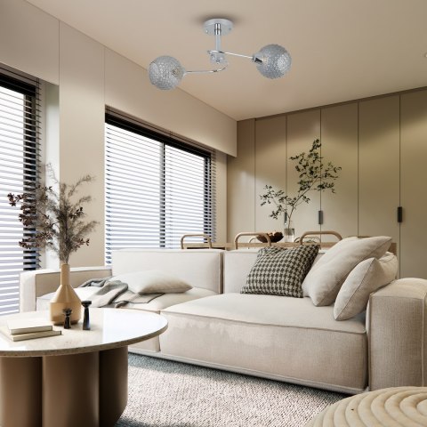 Lampa sufitowa OAKLAND 2xE27 Lampa sufitowa OAKLAND 2xE27
