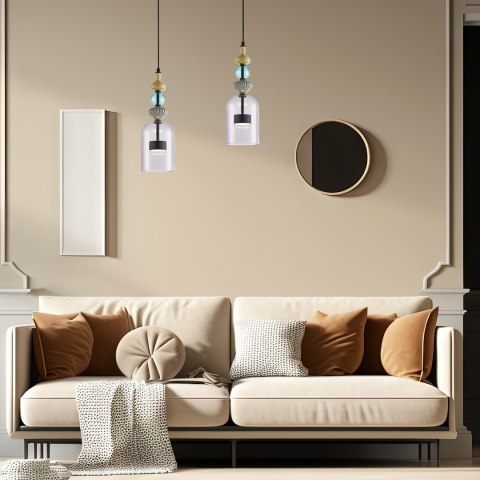 Lampa wisząca Arte 12W LED śr. 13cm czarny Lampa wisząca Arte 12W LED śr. 13cm czarny