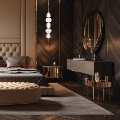 Lampa wisząca CARO GOLD 40W LED Lampa wisząca CARO GOLD 40W LED
