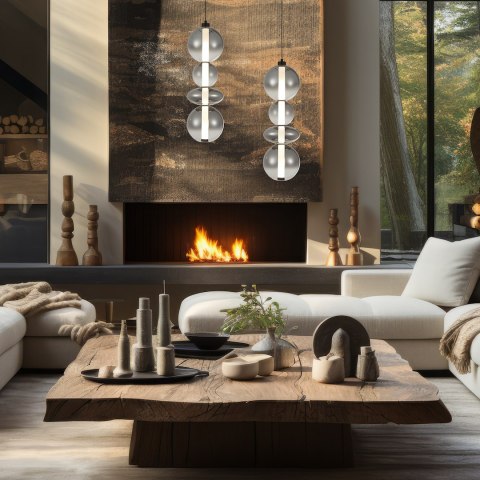 Lampa wisząca DAPHNE SMOKED 36W Lampa wisząca DAPHNE SMOKED 36W