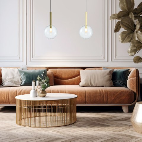 Lampa wisząca NIKO GOLD 1xG9 fi 200 Lampa wisząca NIKO GOLD 1xG9 fi 200