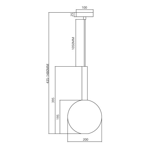 Lampa wisząca NIKO GOLD 1xG9 fi 200 Lampa wisząca NIKO GOLD 1xG9 fi 200