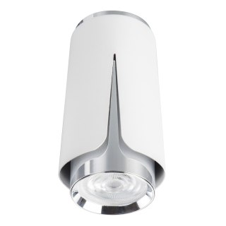 Flower Chrome Downlight 1xGU10 Biały