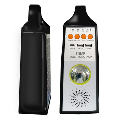 Lampa Solarna Kemp 5W 6500K