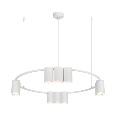 Lampa wisząca (koło) GENESIS WHITE 10xGU10 Lampa wisząca (koło) GENESIS WHITE 10xGU10