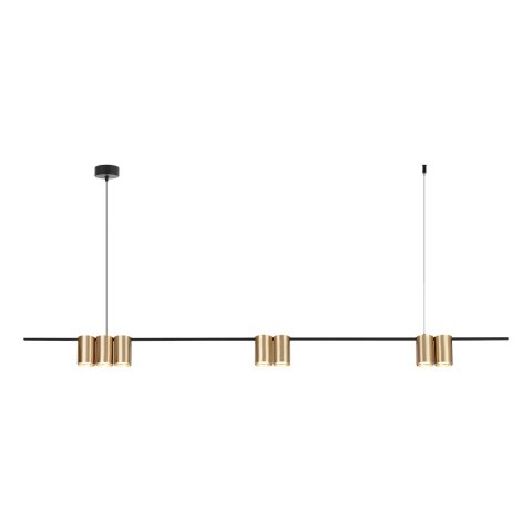 Lampa wisząca (listwa) GENESIS BLACK GOLD 7xGU10 Lampa wisząca (listwa) GENESIS BLACK GOLD 7xGU10