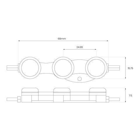 MODUŁ LED EKO-SSPRO3 4000K 1,1W 80S50 MODUŁ LED EKO-SSPRO3 4000K 1,1W 80S50