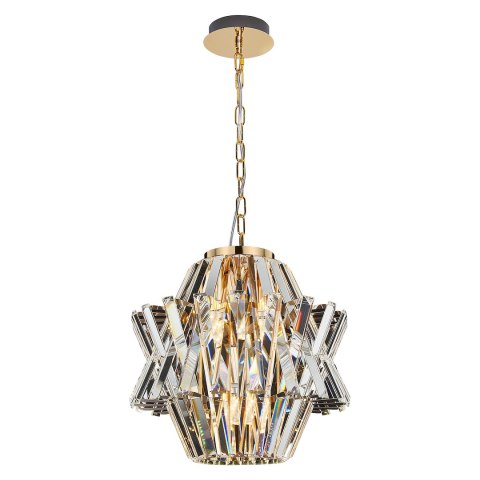 Żyrandol CROWN GOLD 4xE14 Żyrandol CROWN GOLD 4xE14