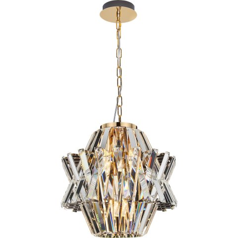 Żyrandol CROWN GOLD 4xE14 Żyrandol CROWN GOLD 4xE14