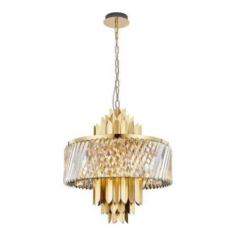 Żyrandol MARGOT GOLD 9xE14 Żyrandol MARGOT GOLD 9xE14