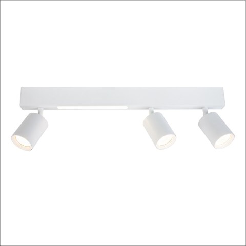 Lampa Sufitowa Magnet 9W+3xGU10 3000/4000K Biały