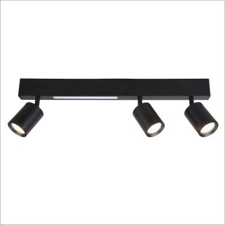 Lampa Sufitowa Magnet 9W+3xGU10 3000/4000K Czarny