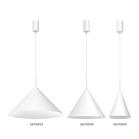 Lampa wisząca CAPITAL WHITE Ø17cm 1xGX53