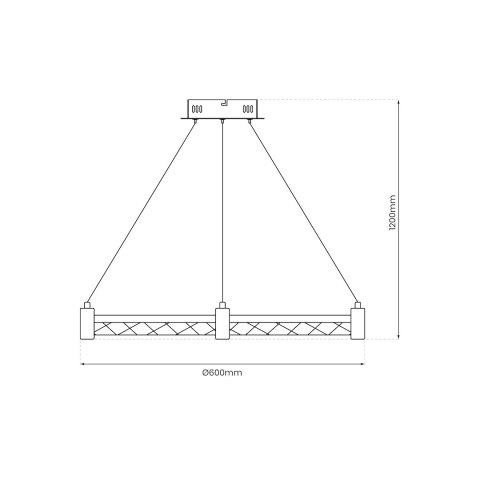 Lampa wisząca ELEGANCE 36W LED Lampa wisząca ELEGANCE 36W LED