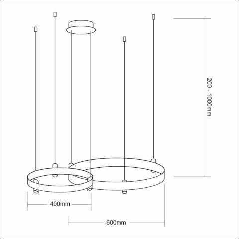 Lampa wisząca ELEGANCE 72W LED Lampa wisząca ELEGANCE 72W LED
