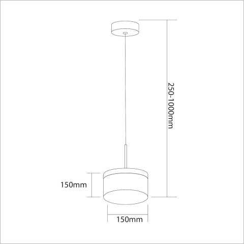Lampa wisząca ELEGANCE 9W LED Lampa wisząca ELEGANCE 9W LED